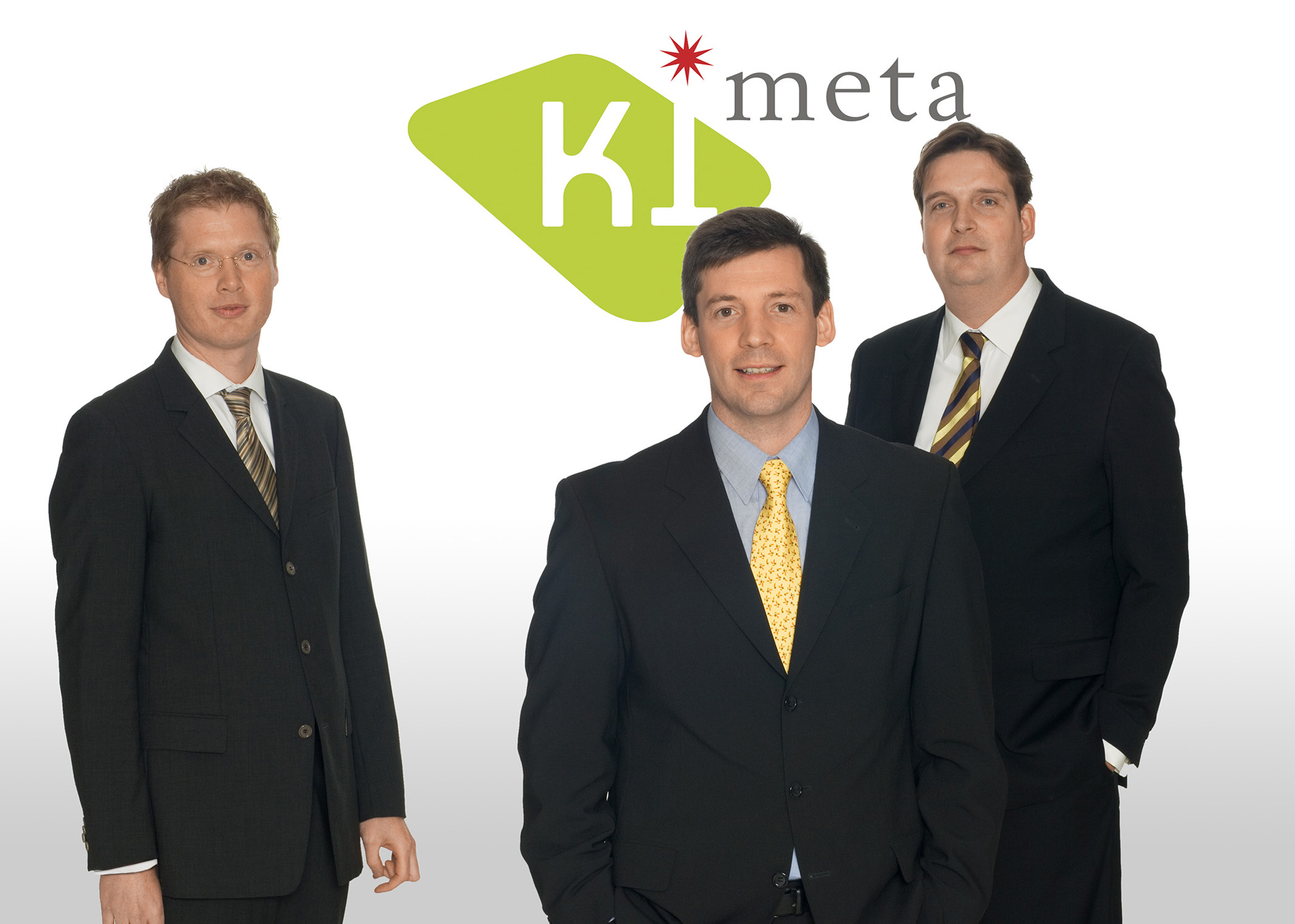 Kimeta-Geschftsfhrung: Jrg Malang, Dr. Erik Spickschen, Jrg Hein (von links)